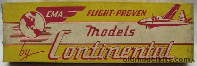 Continental Model Airplane Co Stinson Reliant - Balsa Wood Flying Airplane, X19 plastic model kit